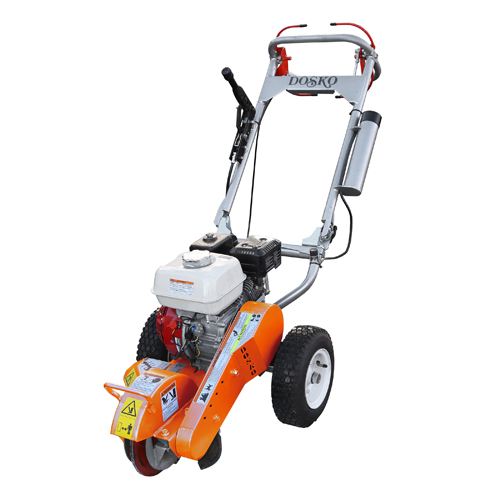 Benzinbetriebene Baumstumpffräse